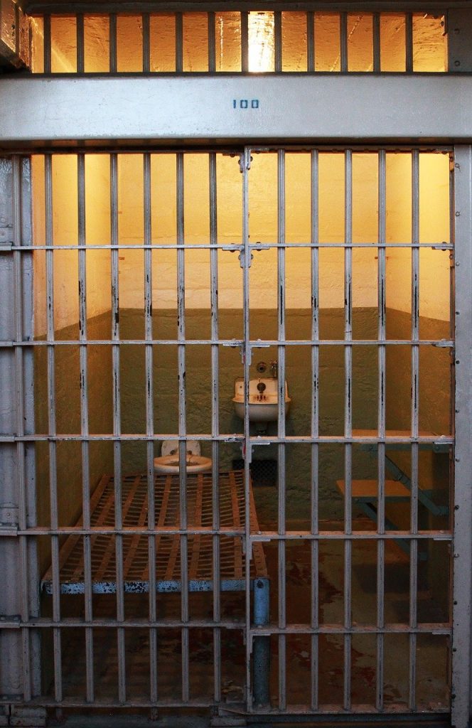 jail, cell, alcatraz prison