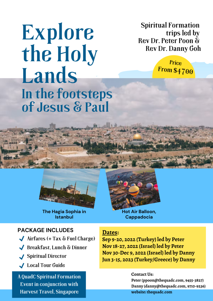 Holy Land Trips: In the Footsteps of Jesus & Paul
